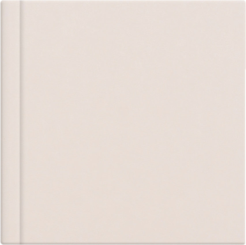 Ivory Vintage leatherette wedding album cover, 12x12