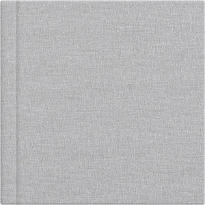 Mist Grey linen album cover, 12x12