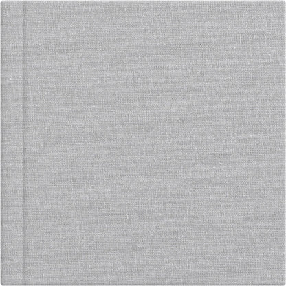 Mist Grey linen album cover, 12x12
