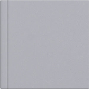 Smoke Grey leatherette wedding album cover