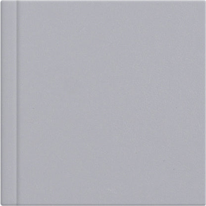 Smoke Grey leatherette wedding album cover
