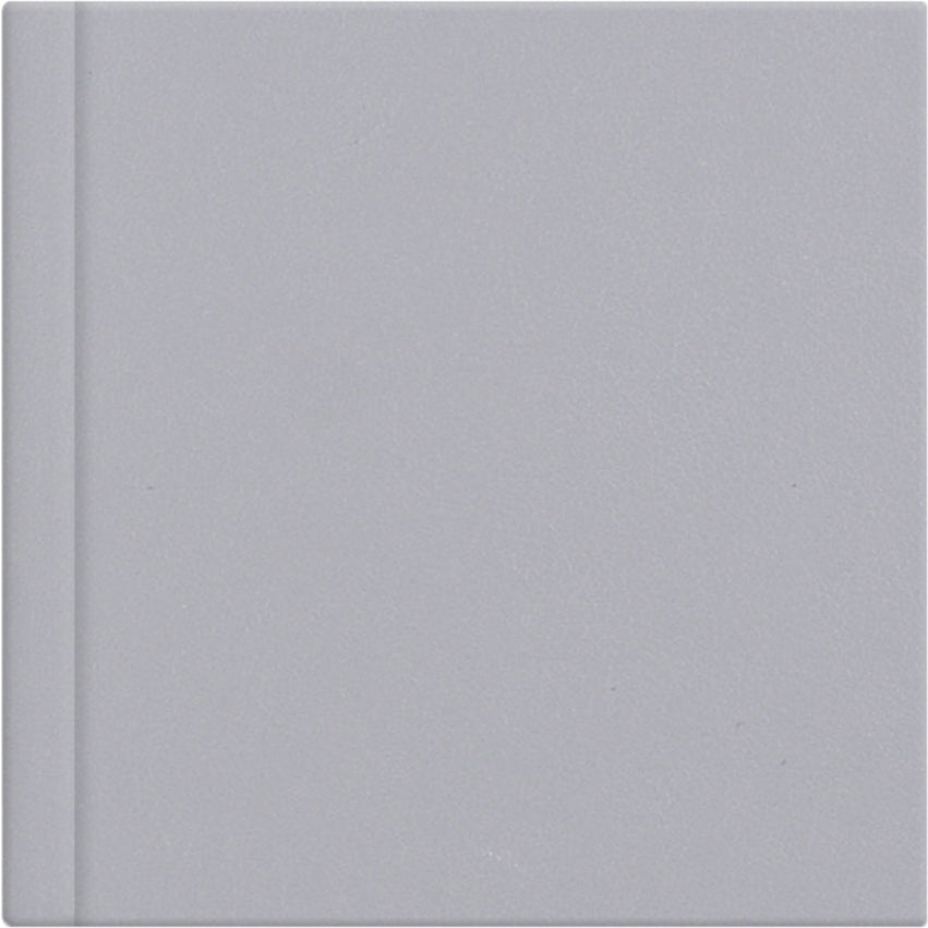 Smoke Grey leatherette wedding album cover