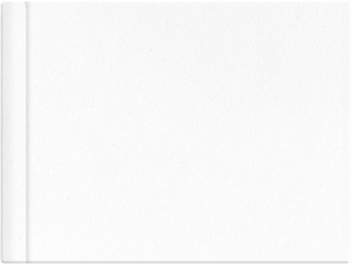 Frothy White leatherette album cover, 18x12