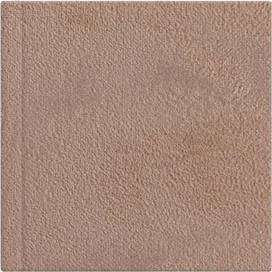 Camel Brown velvet wedding album cover, 12x12