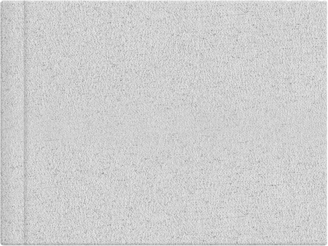 Dove Grey suede wedding album cover, 18x12