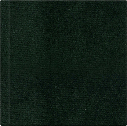 Emerald Green velvet wedding album cover, 12x12
