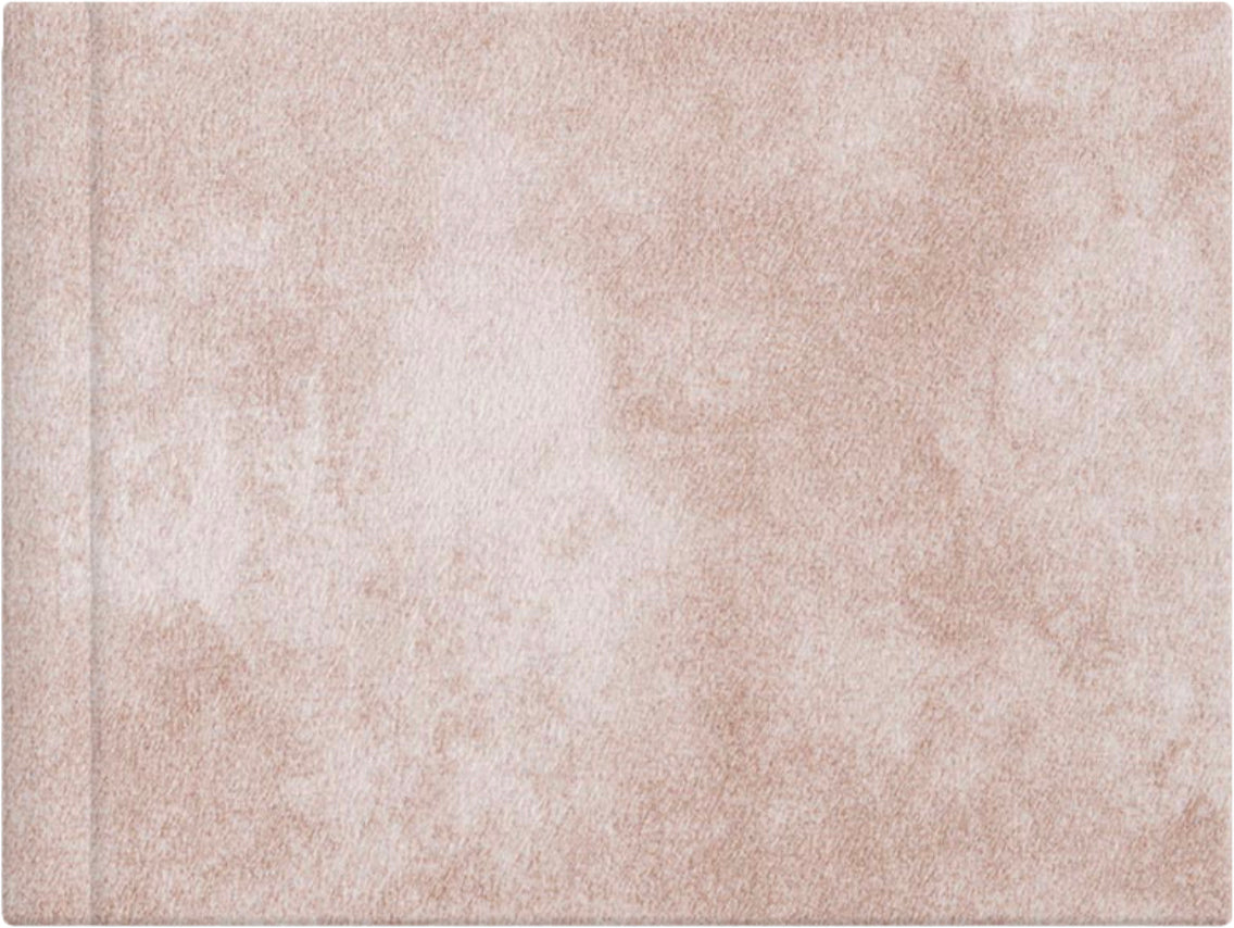 Marble Beige velvet wedding album cover, 18x12