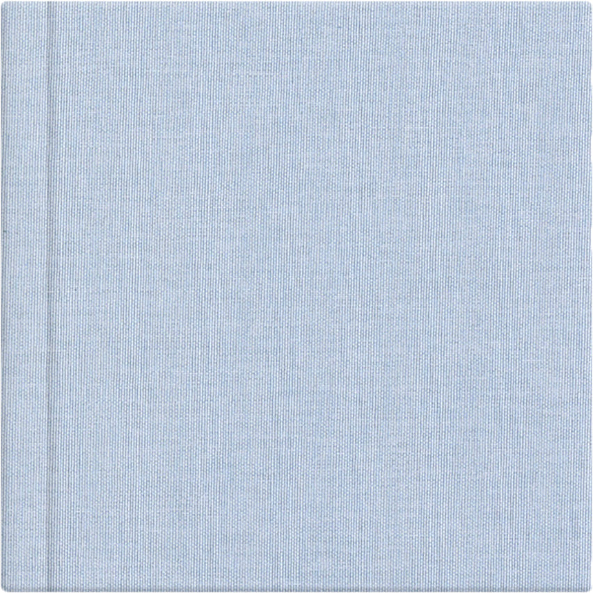 Baby Blue linen wedding album cover, 12x12